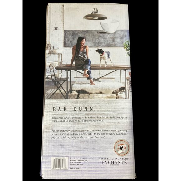 Rae Dunn Personal Blender 17oz Glass Mason Jar - New In Box - Picture 2 of 3